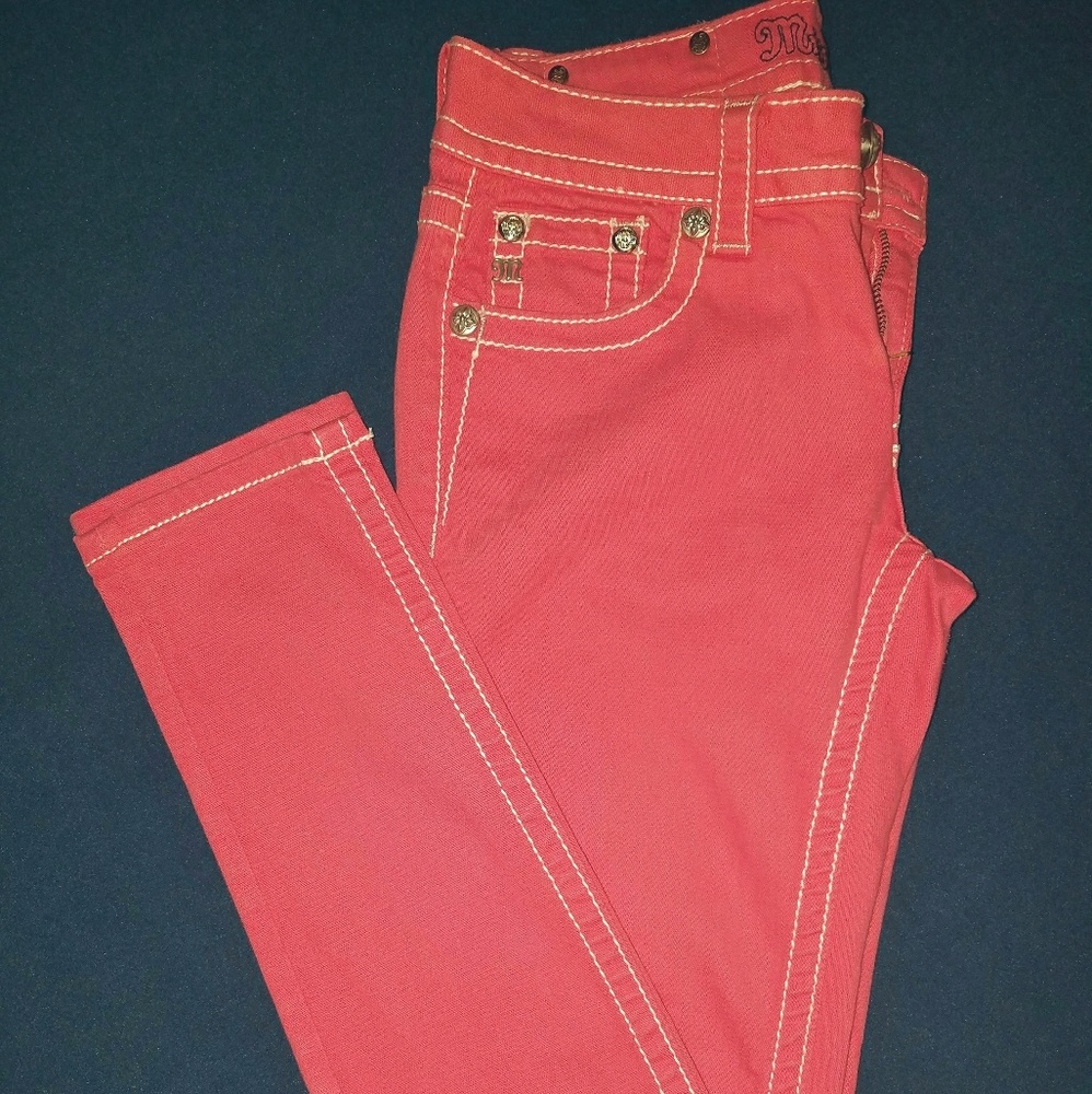 Miss Me Jeans Sz 27x32 Melon JP576954